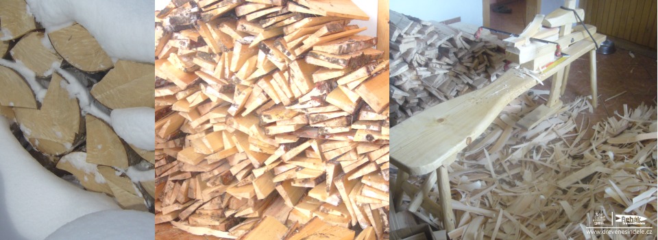 Řehák dřevěné šindele - ručně štípaný a strouhaný dřevěný šindel s perodrážkou- výrobce